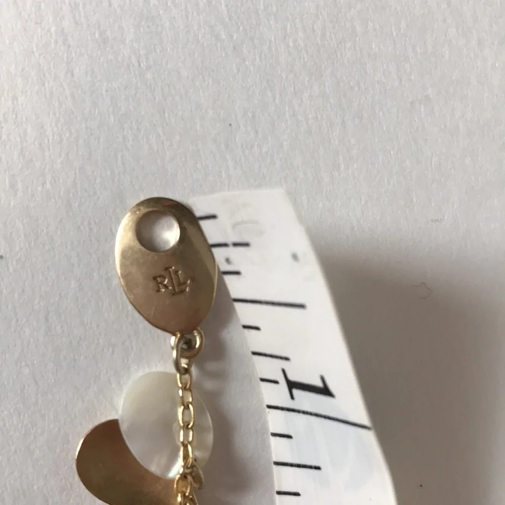 Lauren Ralph Lauren gold plated charm bracelet - Picture 7 of 7